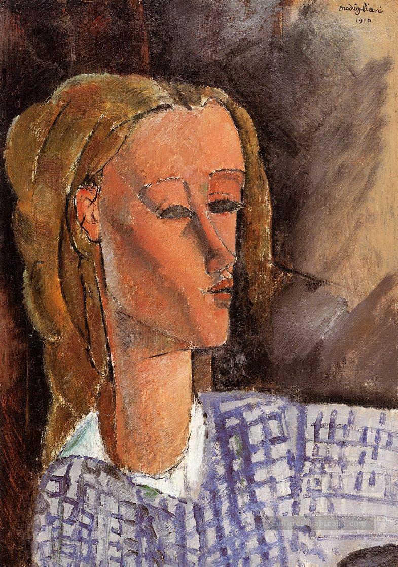 portrait de batie hastings 1916 Amedeo Modigliani Peintures à l'huile